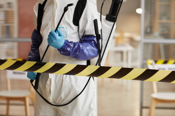 Professional Biohazard technician working in Midland, NC